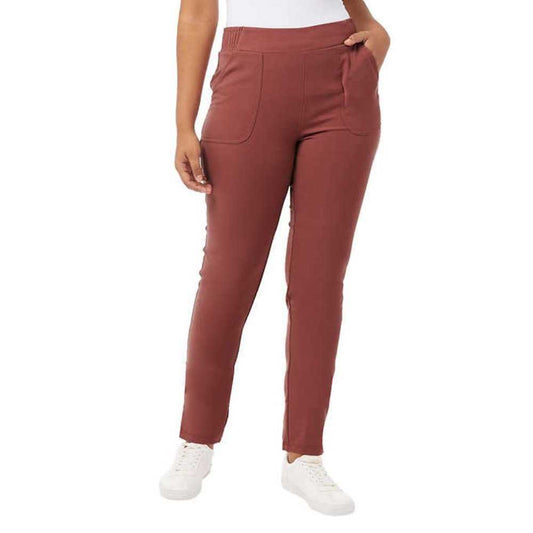 32 Degrees Women's Mini Twill Pant | Rust, Light Pants, Golf Trousers Women > Pants & Jumpsuits > Track Pants & Joggers 15 $ Buttons & Beans Co.