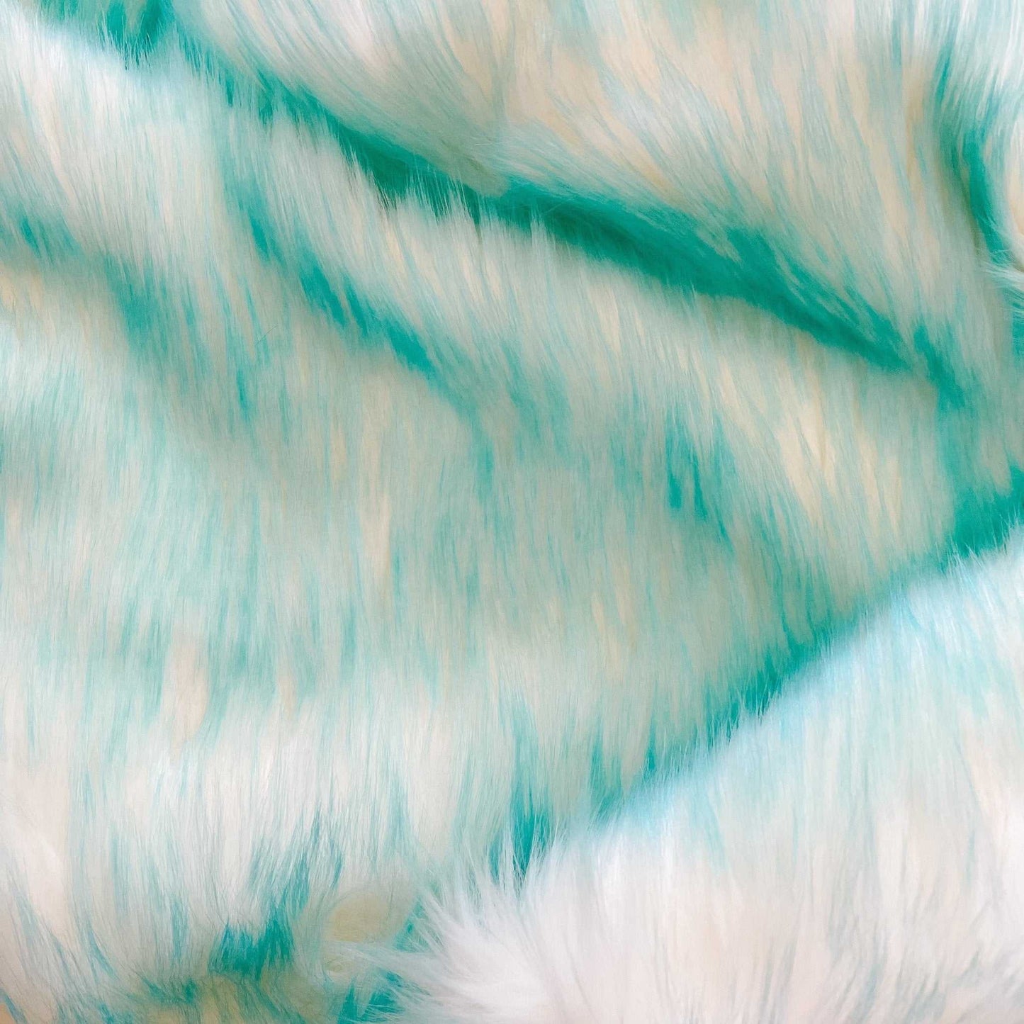 Aqua Faux Fur Fabric by the Yard or Meter | Teal Pompom Fur, Arts & Crafts, Decor, Costume Faux Fur Fabric 4 $ Buttons & Beans Co.