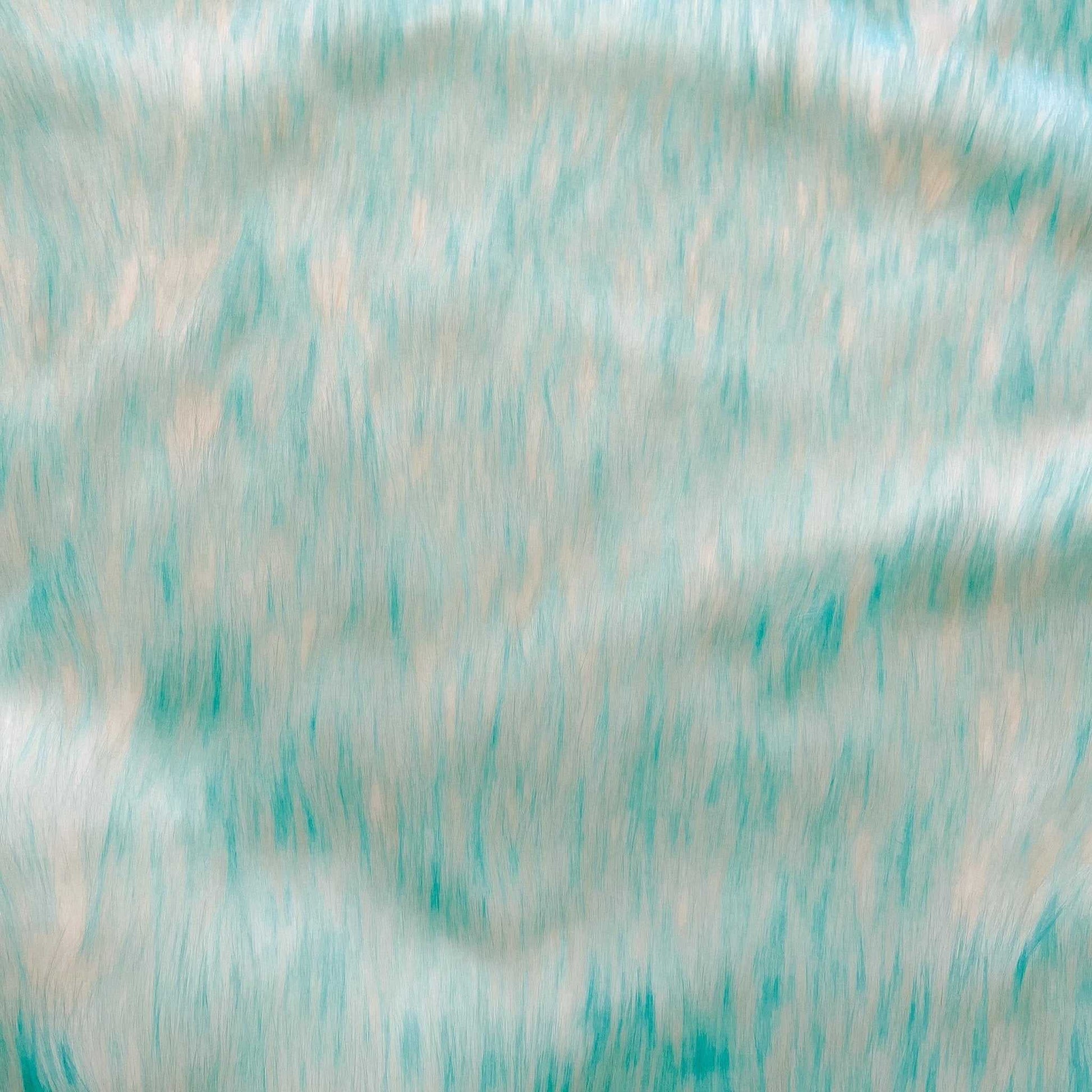 Aqua Faux Fur Fabric by the Yard or Meter | Teal Pompom Fur, Arts & Crafts, Decor, Costume Faux Fur Fabric 4 $ Buttons & Beans Co.