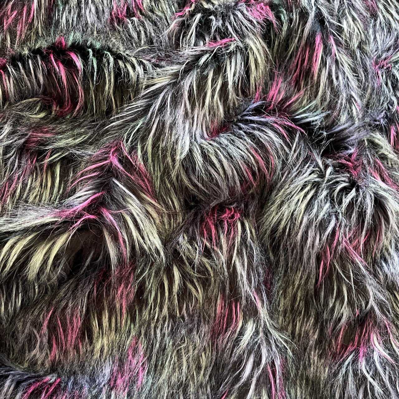 Aurora Faux Fur Fabric by the Yard or Meter | Pompom, Arts & Crafts, Decor, Costume Faux Fur Fabric 4 $ Buttons & Beans Co.