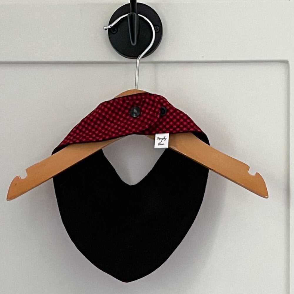 Cotton Cowl Scarf, Drool bib, Christmas Scarf, Handmade Buffalo Plaid Neck Kids > Accessories 10 $ Buttons & Beans Co.