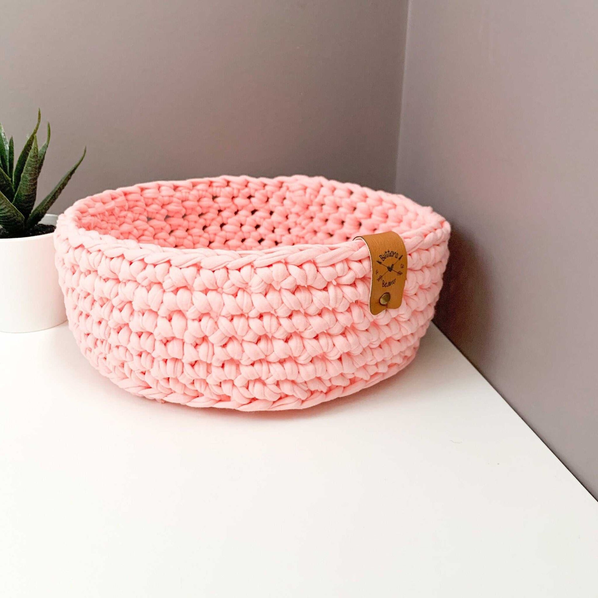 Crochet Basket Bowl | Storage Decor Home decor 25 $ Buttons & Beans Co.