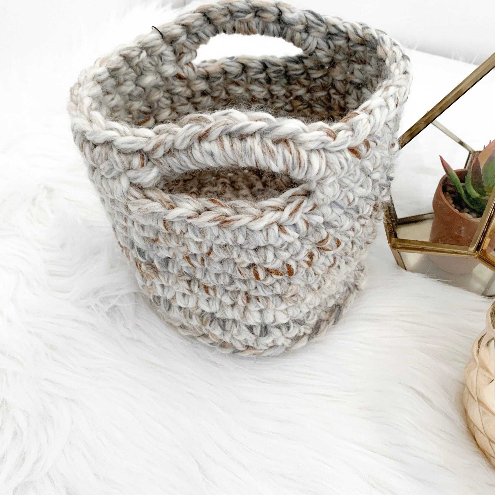 Crochet Basket | Sahara | Storage Decor Home decor 11 $ Buttons & Beans Co.