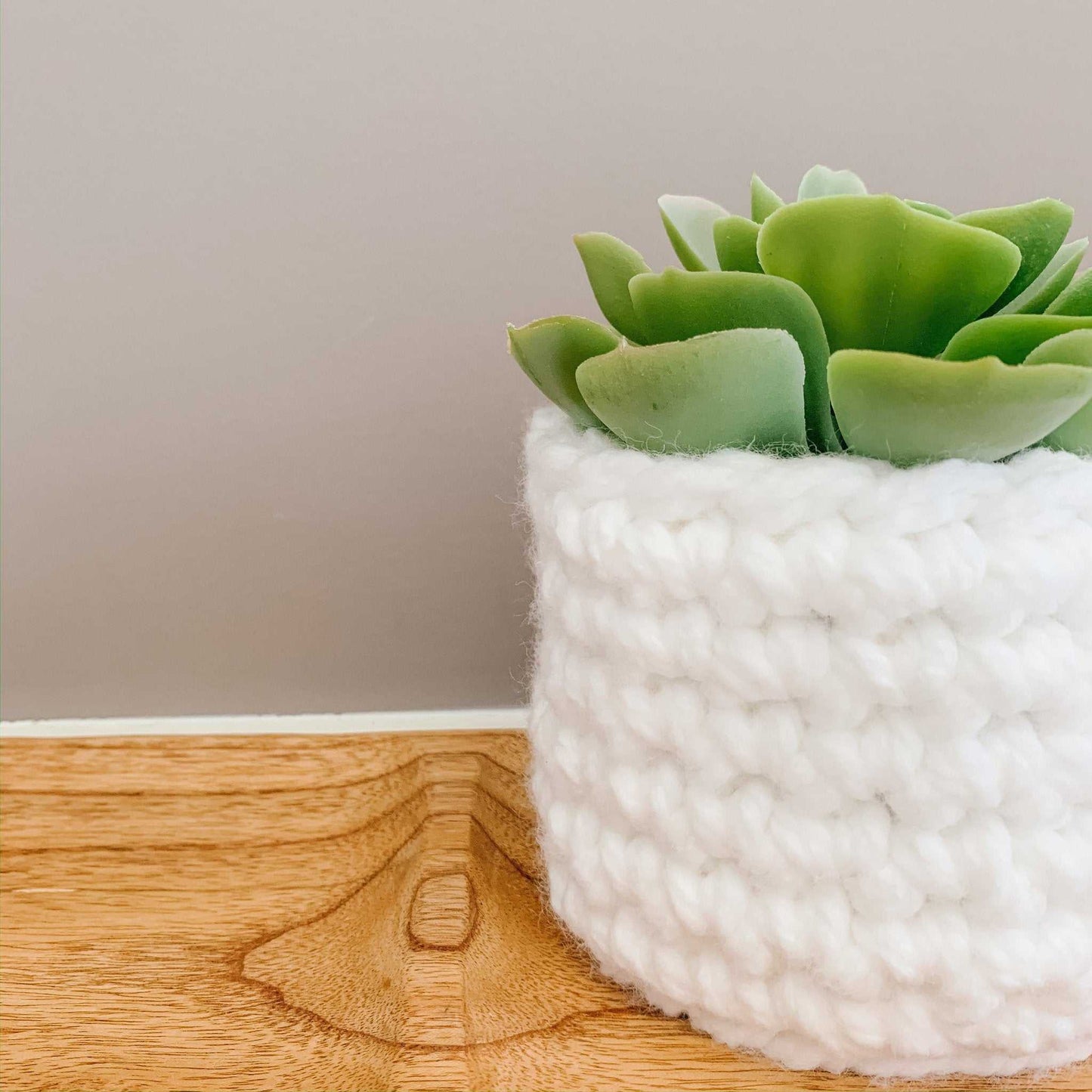 Crochet Basket | White | Storage Decor Home decor 11 $ Buttons & Beans Co.