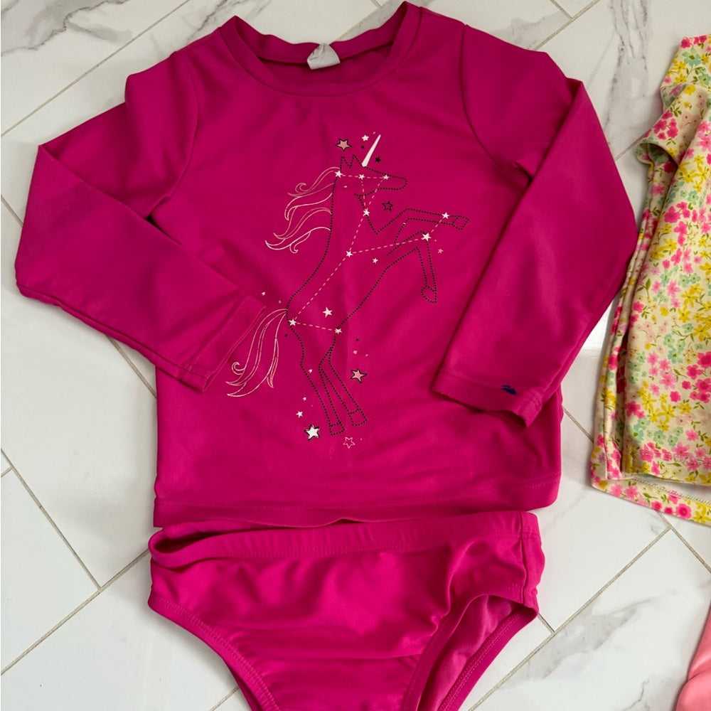 Girls 3t Swimwear, Swimsuits, Rash Guard, Bathing Suit Kids > Swim 15 $ Buttons & Beans Co.