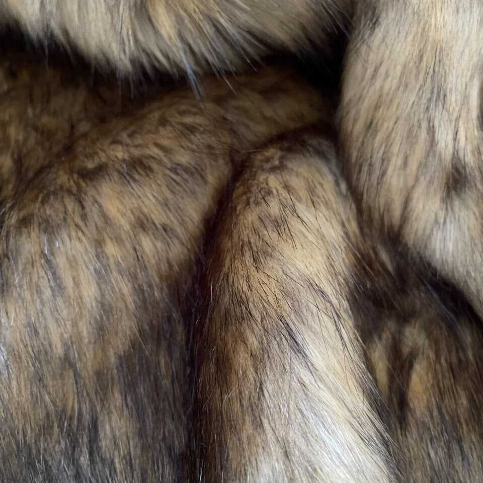 Honey Wolf Faux Fur Fabric by the Yard or Meter | Pompom, arts & crafts, Costume, Upholstery, stuffy Faux Fur Fabric 4 $ Buttons & Beans Co.