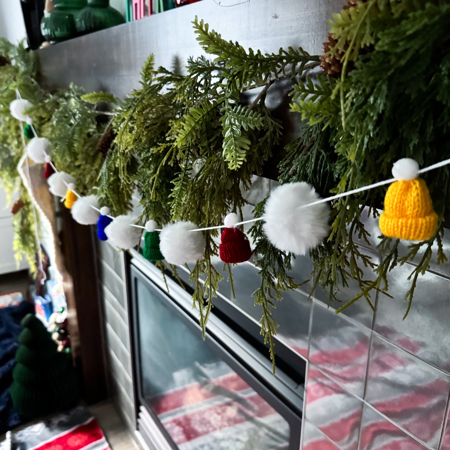 DIY Hudson Mini Knitted Toque Garland Kit