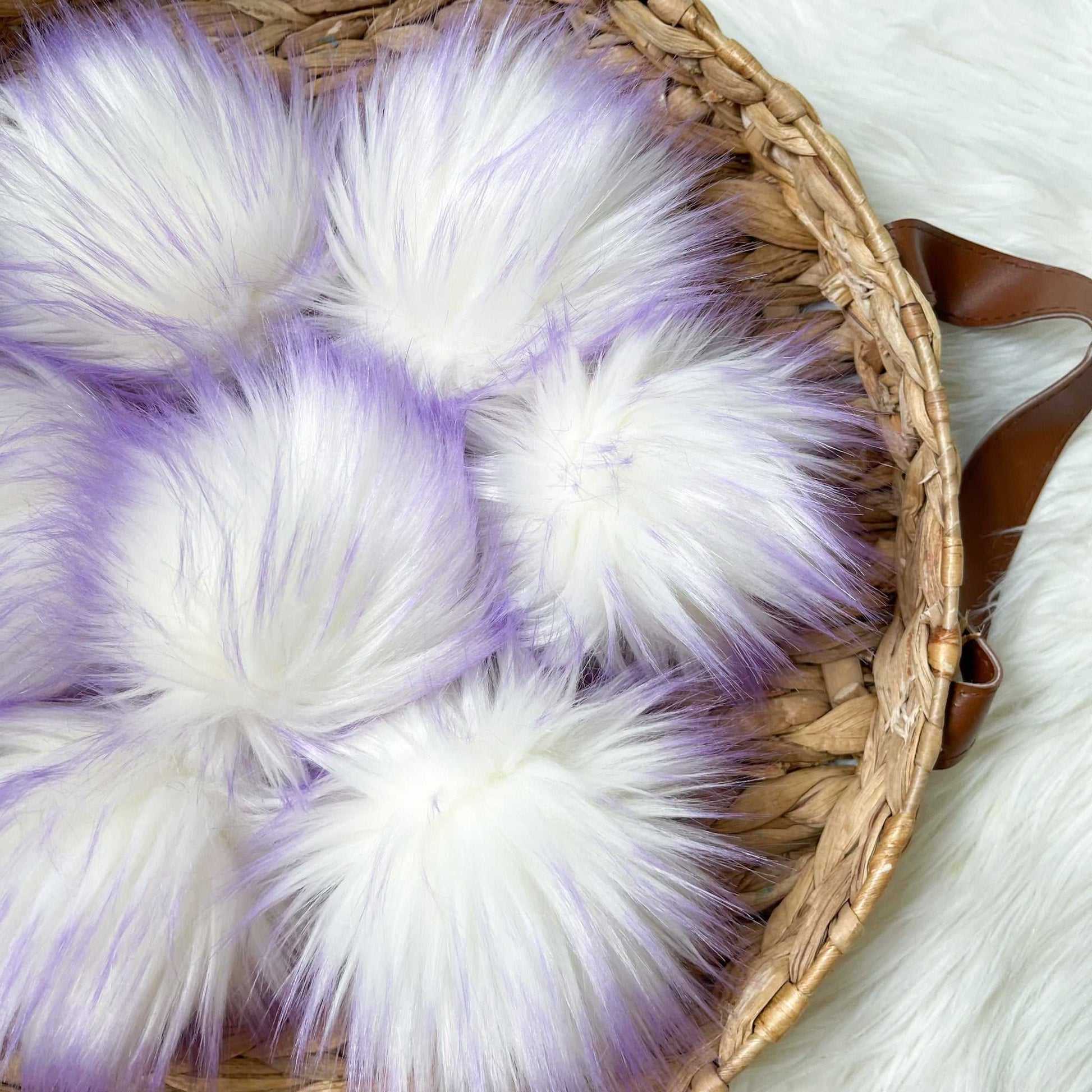Lilac Faux Fur Fabric by the Yard or Meter | Purple Pompom, Arts & Crafts, Decor, Costume Faux Fur Fabric 3 $ Buttons & Beans Co.
