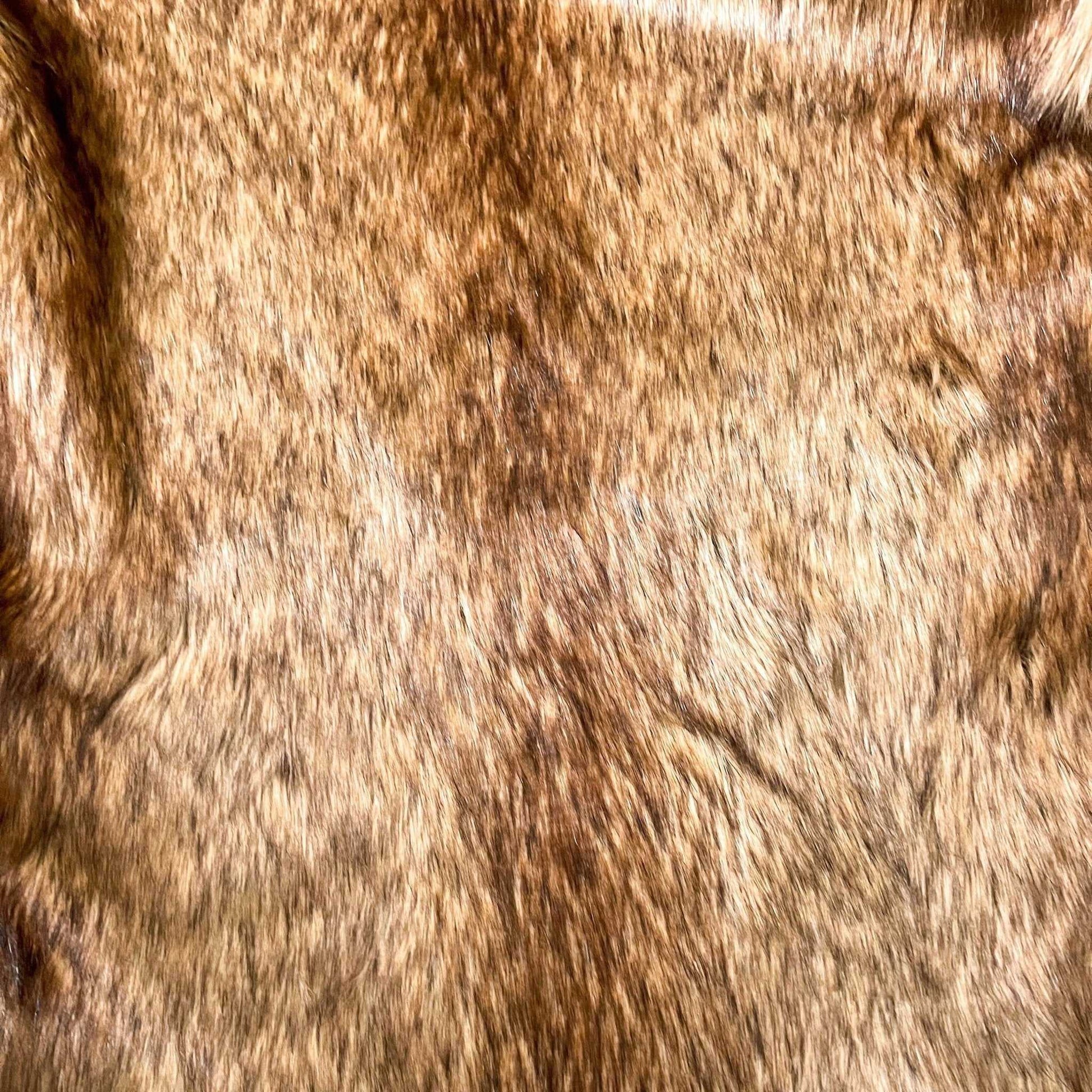 Lynx Faux Fur Fabric by the Yard or Meter | Brown, Natural, Tan Pompom, Arts & Crafts, Decor, Costume Faux Fur Fabric 4 $ Buttons & Beans Co.