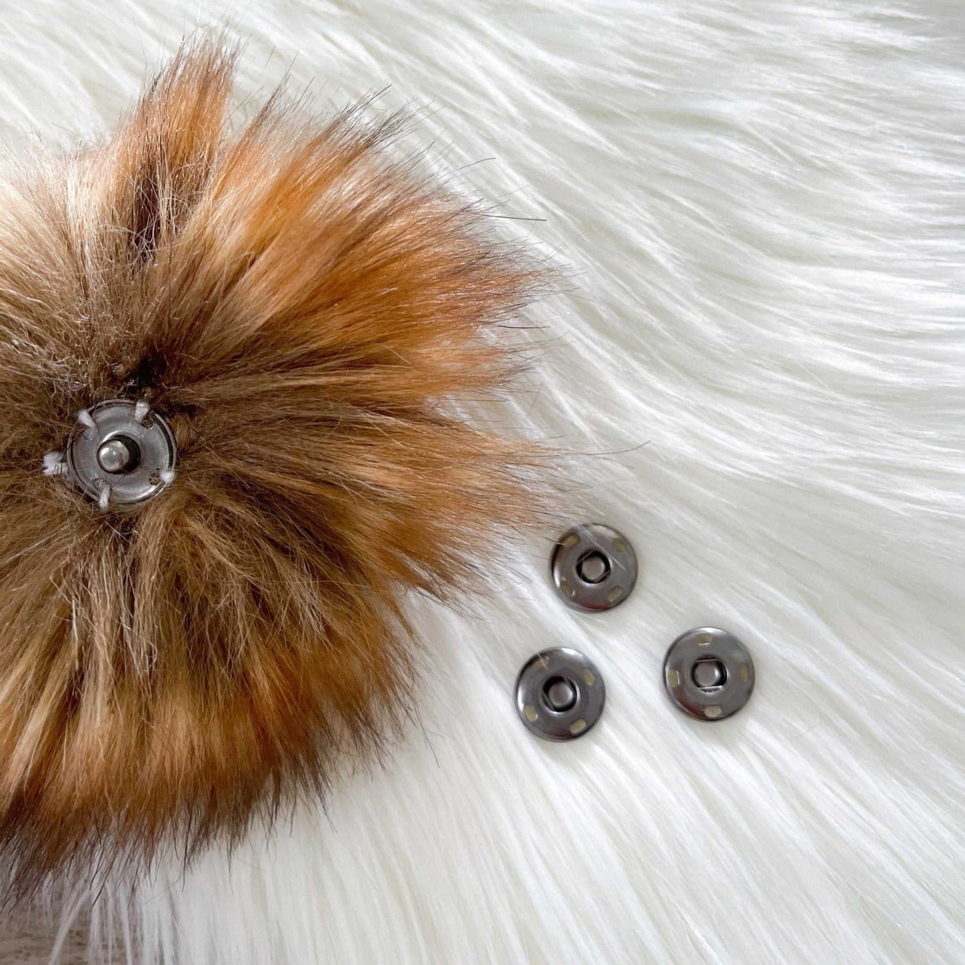 Metal Sewing Snaps | 17mm Gunmetal Black Supplies 0 $ Buttons & Beans Co.