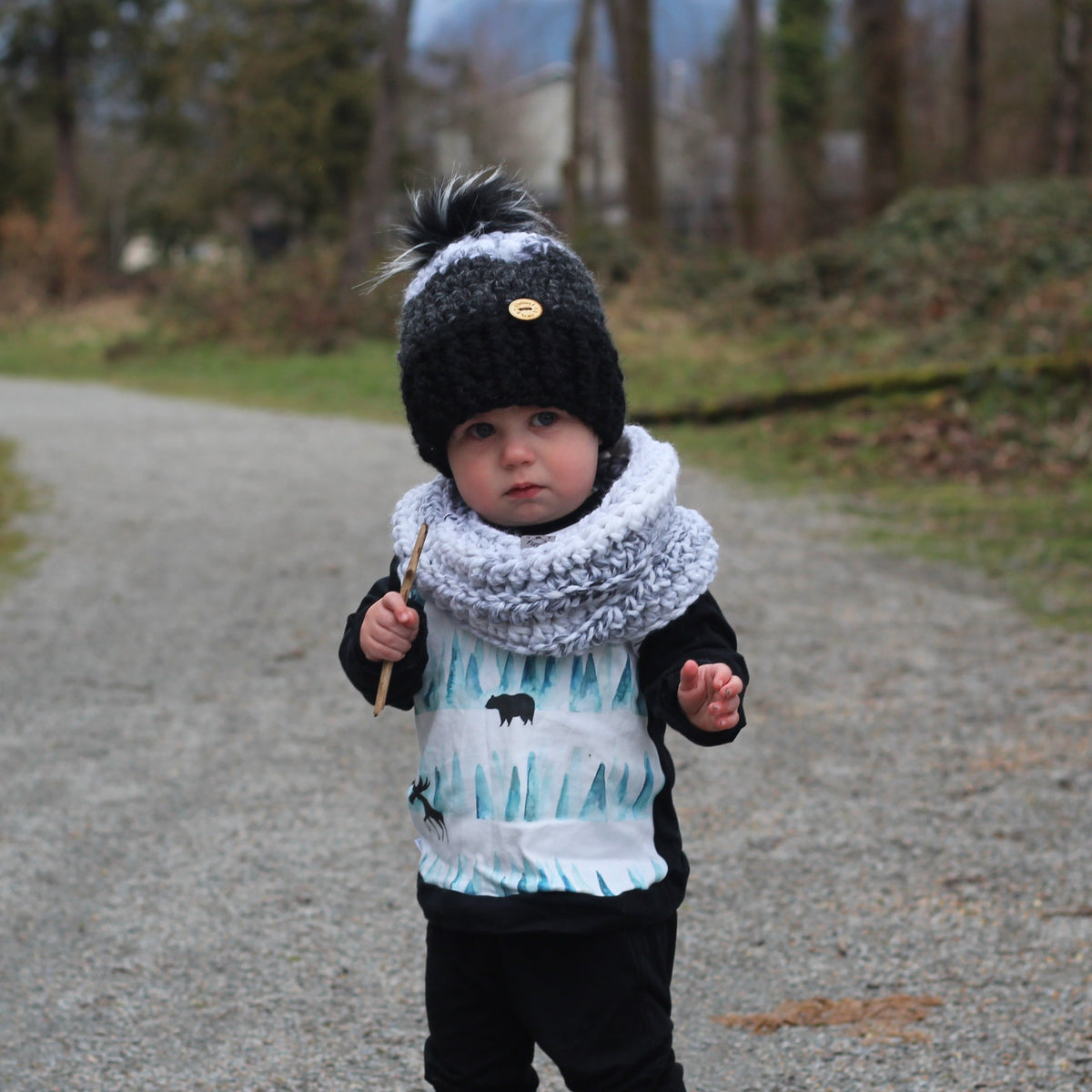 Pattern | Chunky Ombre Crochet Hat | Baby to Adult Sizes