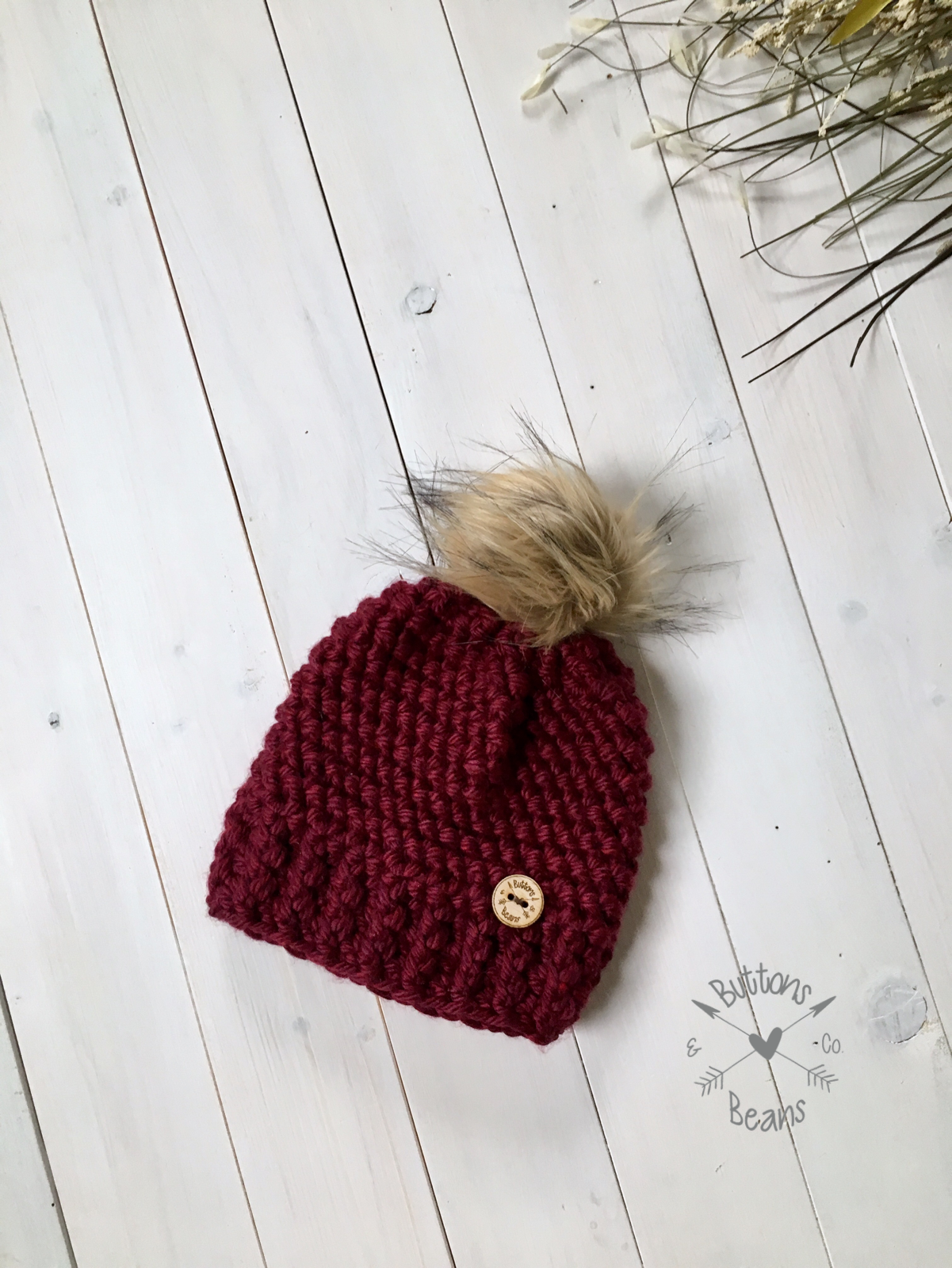 Crochet Hat and Scarf | Purple Vegan Chunky Crochet Infinity Scarf and Toque