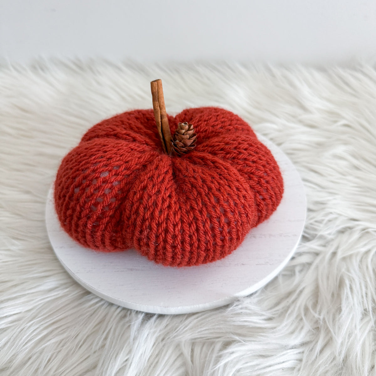 Pumpkin | Knit Fall Decor | Pick your Colour
