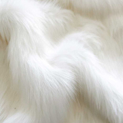 Snow Cat White | Faux Fur Fabric by the Yard or Meter | Pompom, arts & crafts, Costume, Upholstery, stuffy Faux Fur Fabric 3 $ Buttons & Beans Co.