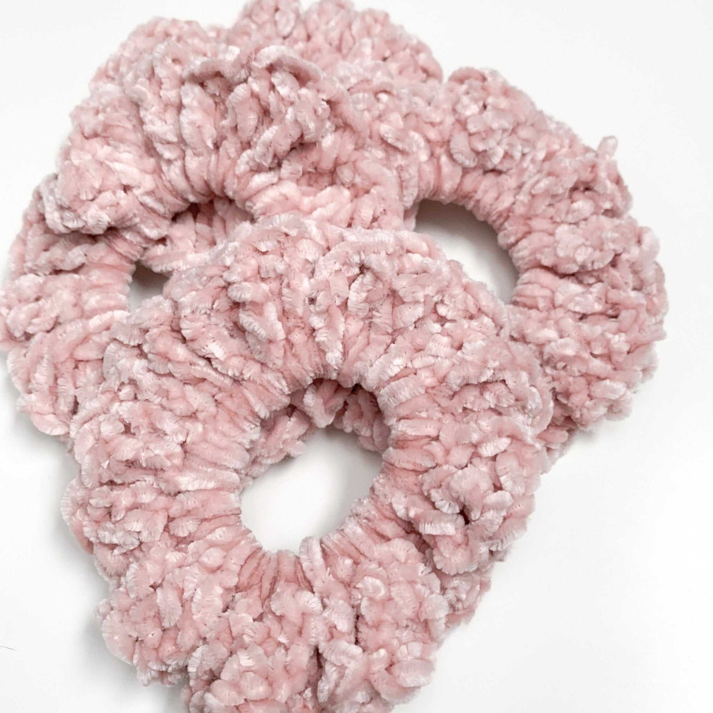 Velvet Scrunchie | Crochet Hair Tie, Elastic Accessories 10 $ Buttons & Beans Co.