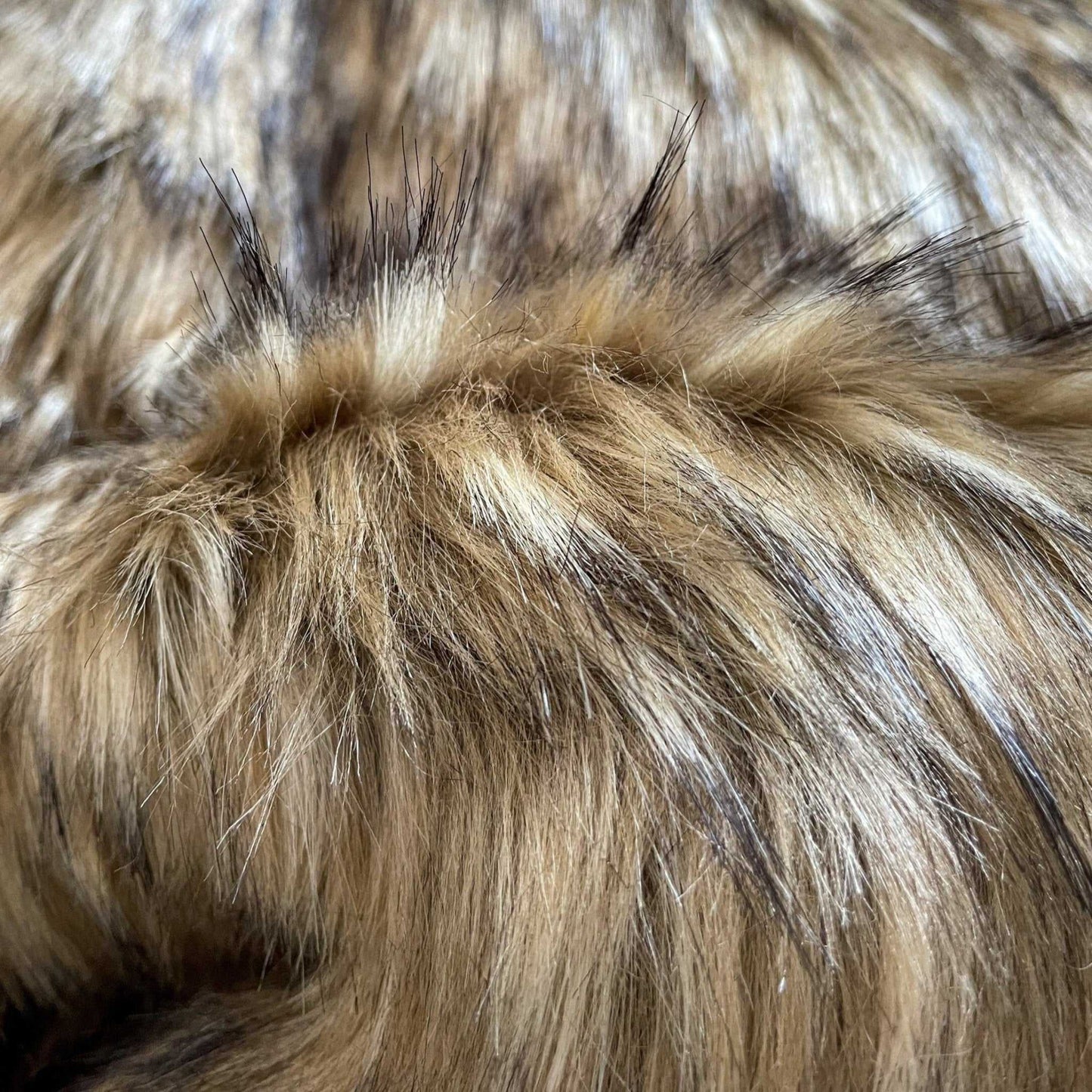 Wildcat Faux Fur Fabric by the Yard or Meter | Brown, Tan, Caramel Pompom, Arts & Crafts, Decor, Costume Faux Fur Fabric 3 $ Buttons & Beans Co.