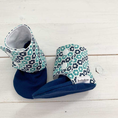 0-6M Baby K Baby Shoes, Toddler, Slippers, Booties, Socks, Boots, Blue, Teal Kids > Shoes > Baby & Walker 9 $ Buttons & Beans Co.