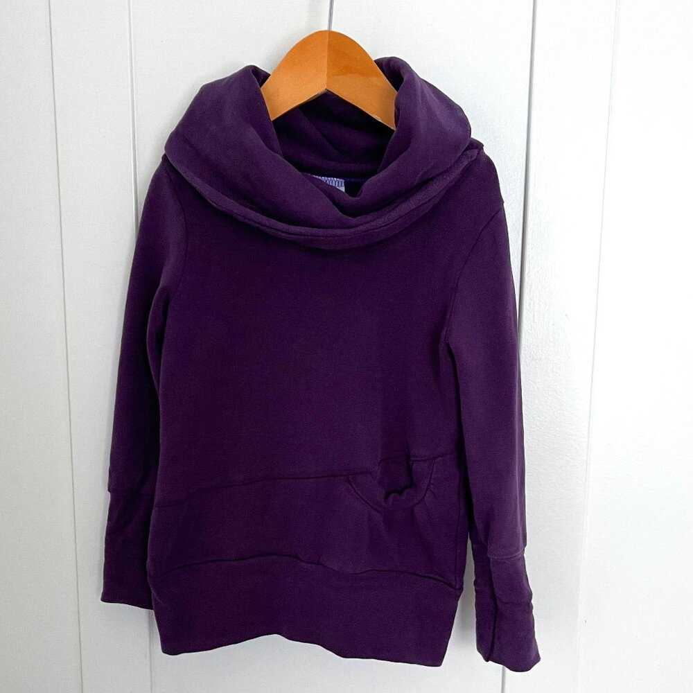 1-3Y Munchkin and Sprout Purple Grow with Me Cowl Neck Sweater, Sweatshirt Kids > Shirts & Tops > Sweatshirts & Hoodies 13 $ Buttons & Beans Co.