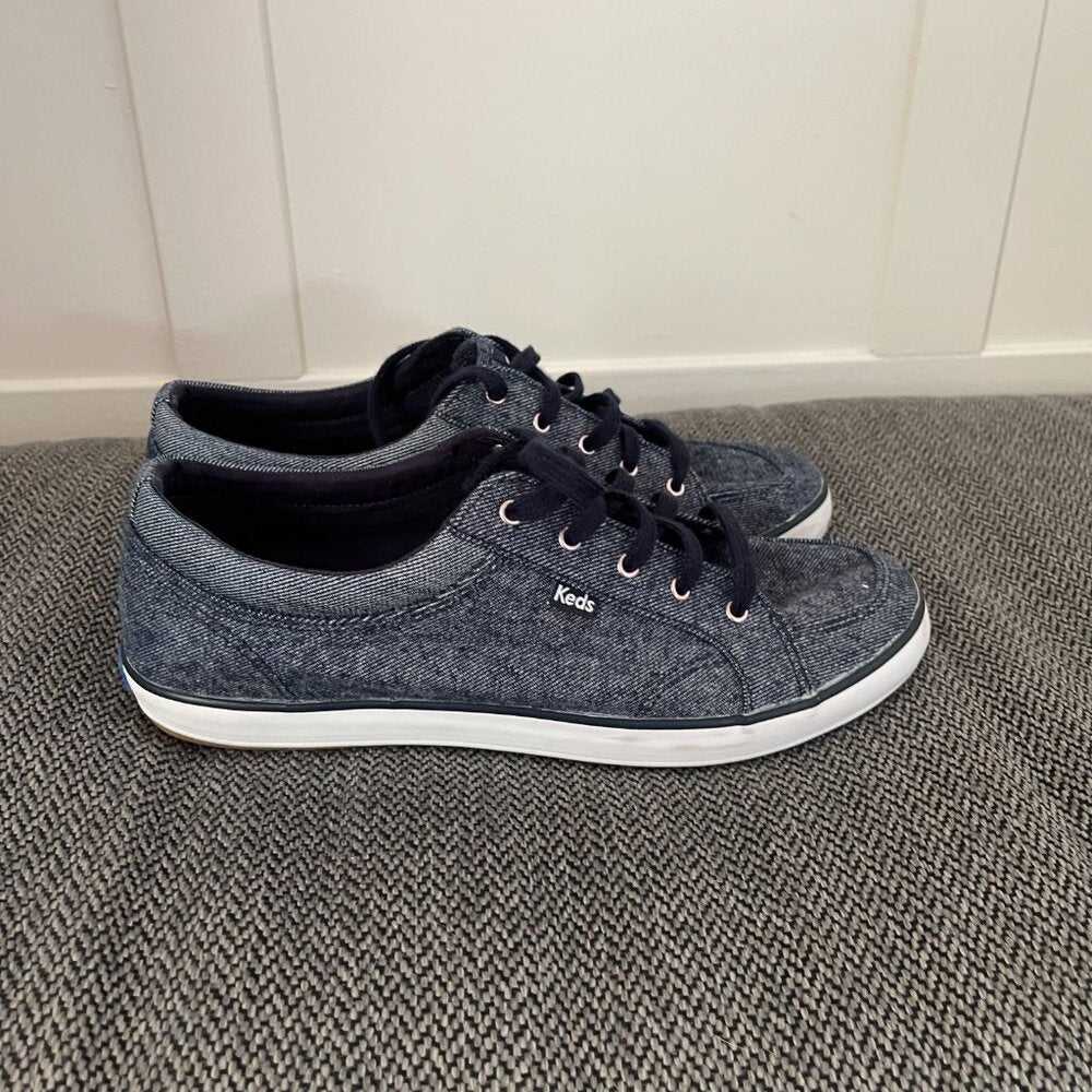 10, New Keds Center 111, Chambray denim slip on Womens sneakers, Comfortable… Women > Shoes > Sneakers 27 $ Buttons & Beans Co.