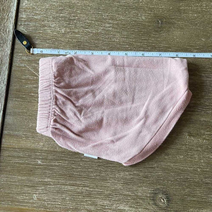 18M Toddler, Baby Pink shorties, Bloomers, Shorts, minimalist, Pink, handmade Kids > Bottoms > Shorts 13 $ Buttons & Beans Co.