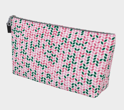 Knit All Over Notions Bag, Crochet Hook, Knitting Needles Organizer, Accessories Case, Crocheting Knitting, Fibre Enthusiasts, Crafters, Crocheter and Knitter Humour Gift