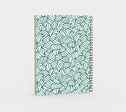 Crochet is my Craft, Spiral Bound Notebook, Blank, Ruled or Bullet Paper, for Crafters, Fibre enthusiasts, Crocheters and Knitters