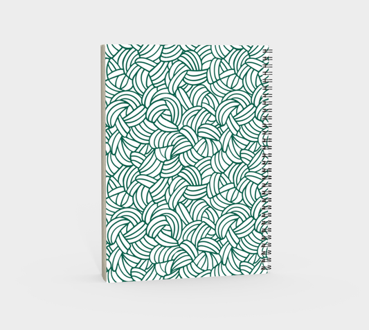 Crochet is my Craft, Spiral Bound Notebook, Blank, Ruled or Bullet Paper, for Crafters, Fibre enthusiasts, Crocheters and Knitters