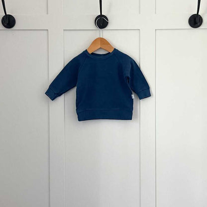 3-6M Baby Crew Neck, Sweatshirt, Sweater Handmade, Minimalist, Boys, Girls, Uni Kids > Shirts & Tops > Sweaters 13 $ Buttons & Beans Co.