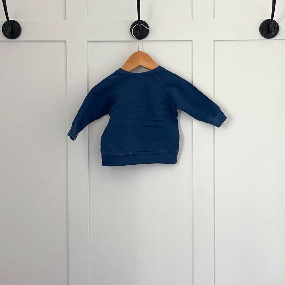 3-6M Baby Crew Neck, Sweatshirt, Sweater Handmade, Minimalist, Boys, Girls, Uni Kids > Shirts & Tops > Sweaters 13 $ Buttons & Beans Co.