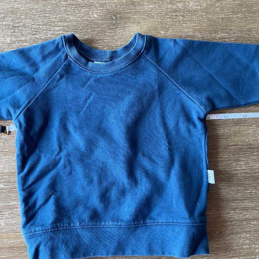 3-6M Baby Crew Neck, Sweatshirt, Sweater Handmade, Minimalist, Boys, Girls, Uni Kids > Shirts & Tops > Sweaters 13 $ Buttons & Beans Co.