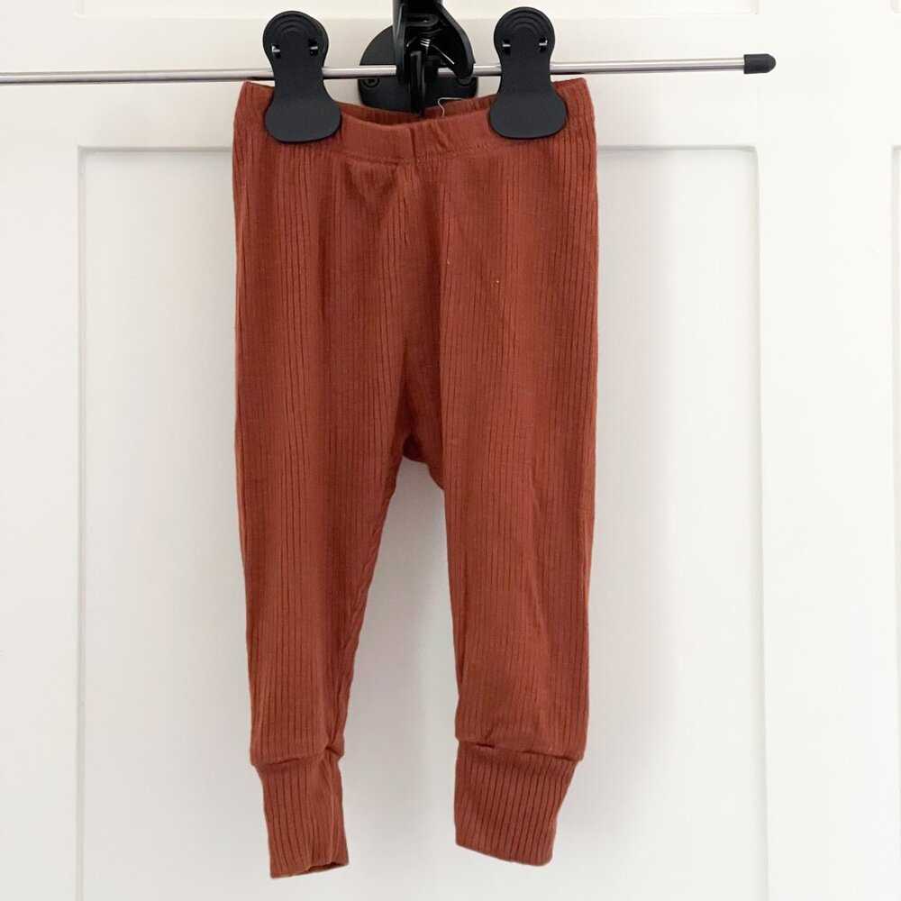 3-6M, Baby Ribbed, Pants, Leggings, Joggers, minimalist, Unisex, Boys, Girls Kids > Bottoms > Leggings 13 $ Buttons & Beans Co.