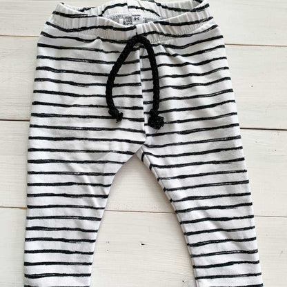 3-6M, Baby Stripe, Pants, Leggings, Joggers, minimalist, Unisex, Boys, Girl, Kids > Bottoms > Leggings 13 $ Buttons & Beans Co.