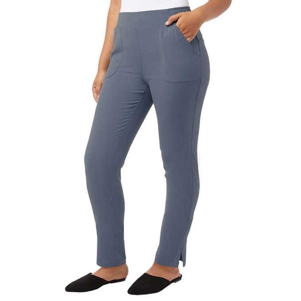 32 Degrees Women's Mini Twill Pant | Blue Pull on Pants, Lightweight Trouser Women > Pants & Jumpsuits > Track Pants & Joggers 15 $ Buttons & Beans Co.