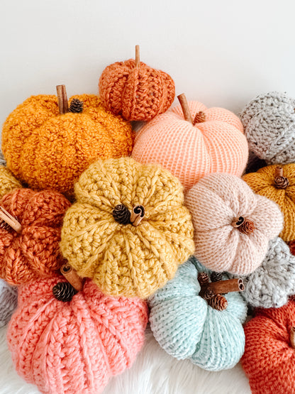 Pumpkin | Coral Crochet Fall Decor