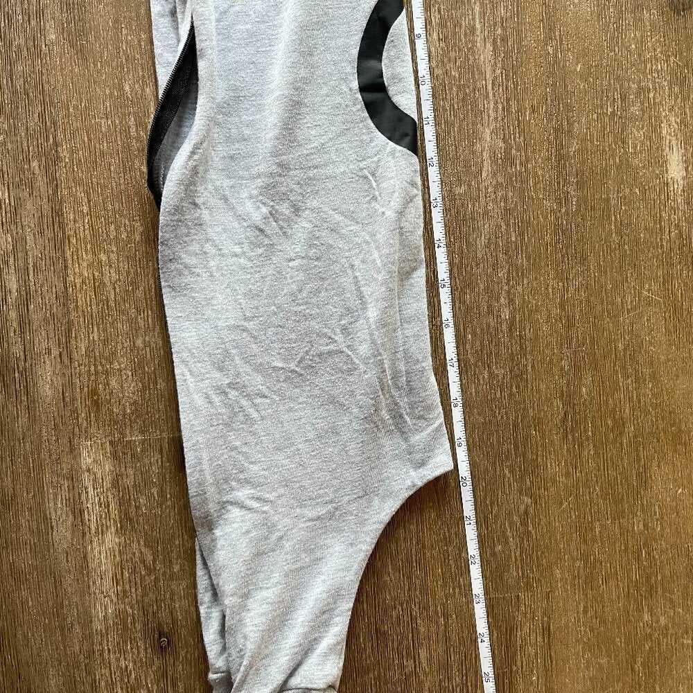 4t Cute Kawaii Unisex Grey Onesie, Romper, Cat, Kitten, Check Meow't, Zipper Kids > One Pieces > Bodysuits 22 $ Buttons & Beans Co.