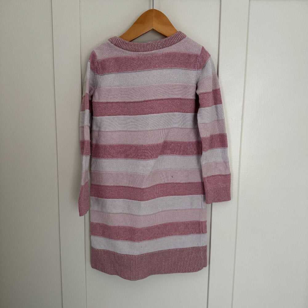 5t GAP Dress, Pink Stripe, Sweater Dress Kids > Dresses > Casual 10 $ Buttons & Beans Co.