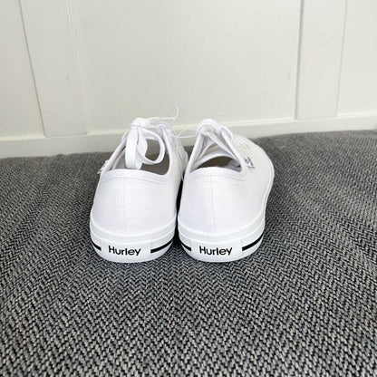 6 New Hurley Women's White Canvas Sneaker, Women > Shoes > Sneakers 18 $ Buttons & Beans Co.