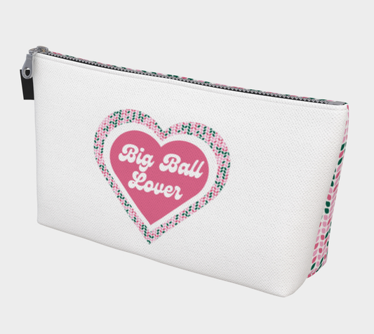 Big Ball Lover Notions Bag, Crochet Hook, Knitting Needles Organizer, Accessories Case, Crocheting Knitting, Fibre Enthusiasts, Crafters, Crocheter and Knitter Humour Gift