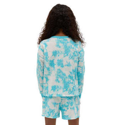 Bench Girls 7/8 2-Piece Set Long Sleeve + Shorts Tie Dye TEal, Aqua, White, Blue Kids > Matching Sets 13 $ Buttons & Beans Co.