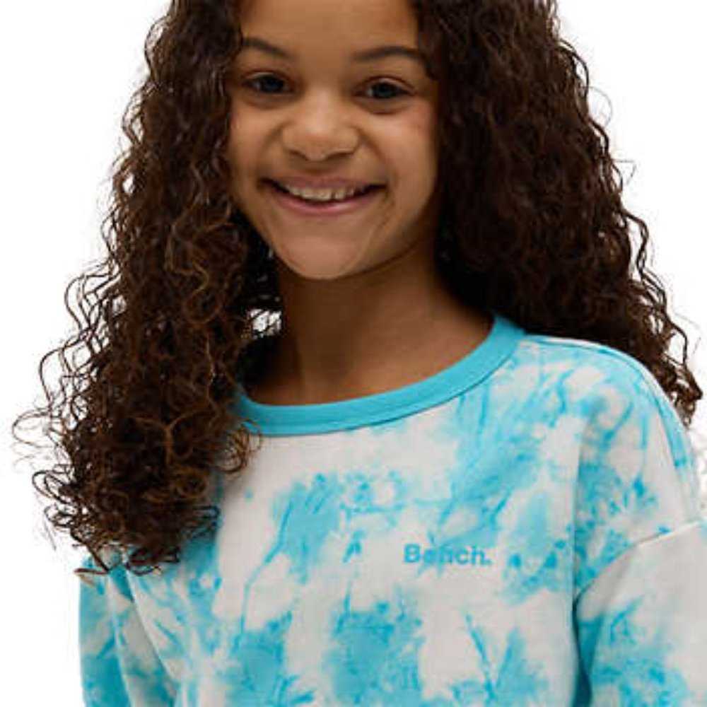 Bench Girls 7/8 2-Piece Set Long Sleeve + Shorts Tie Dye TEal, Aqua, White, Blue Kids > Matching Sets 13 $ Buttons & Beans Co.