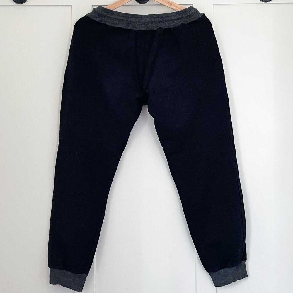 ButterCream Clothing Women's Jogger | Black and Grey Mid Rise, Ribbed Cuff Women > Pants & Jumpsuits > Track Pants & Joggers 30 $ Buttons & Beans Co.