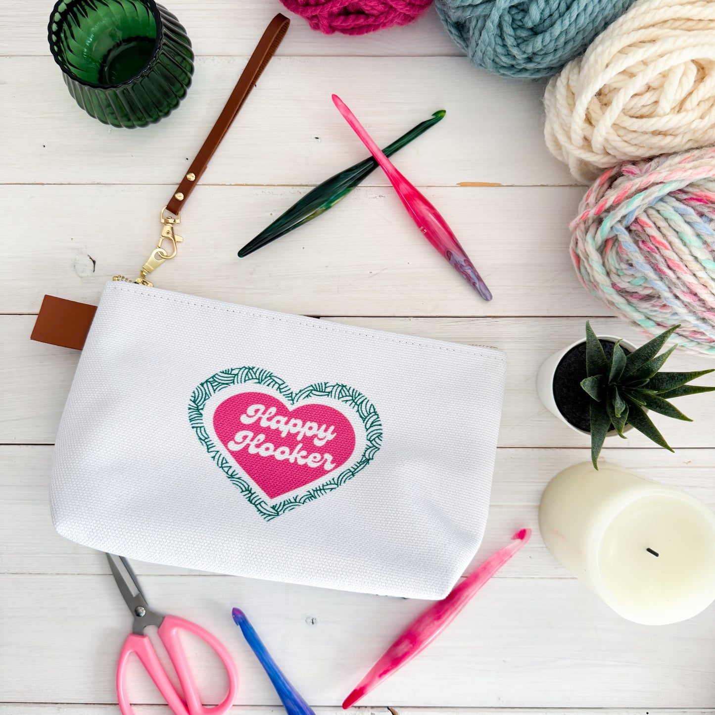 Being Knotty Notions Bag, Crochet Hook, Knitting Needles Organizer, Accessories Case, Crocheting Knitting, Fibre Enthusiasts, Crafters, Crocheter and Knitter Humour Gift