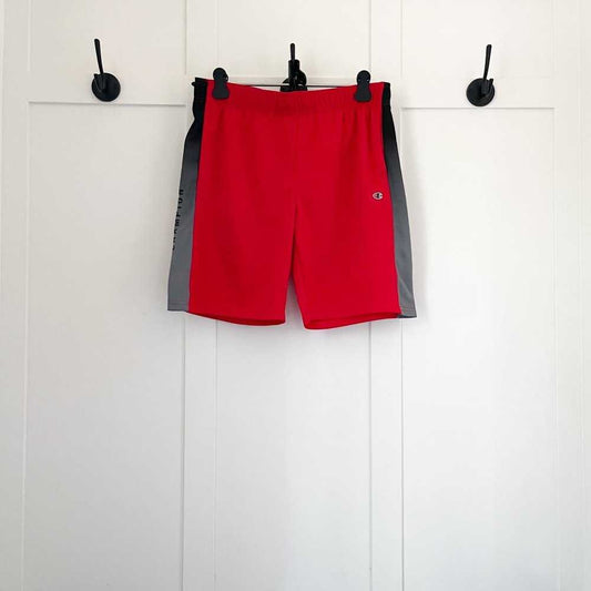 Champion Boy's Active Short | Red Black Gym Shorts, Workout, Exercise, Trunk Kids > Bottoms > Shorts 12 $ Buttons & Beans Co.