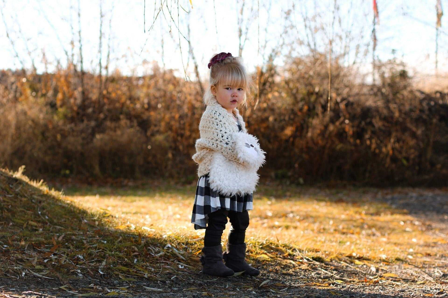 Chunky Crochet Cocoon Sweater | Grey, Crochet Cardigan Toddler Cardigan 83 $ Buttons & Beans Co.