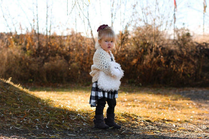 Chunky Crochet Cocoon Sweater | Grey, Crochet Cardigan Toddler Cardigan 83 $ Buttons & Beans Co.