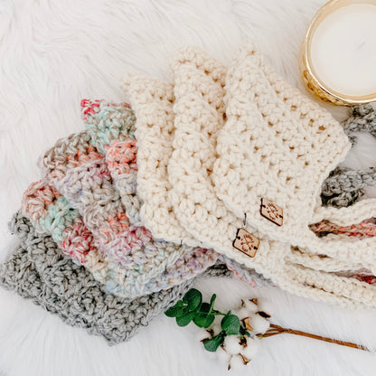 Pixie Bonnet Chunky Crochet Hat | Pick your Colour| Removable Faux Fur Pompom