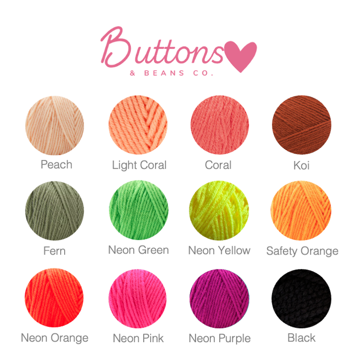 Mini Halloween Pumpkin | Pick your Colour | Neon Crochet Fall Decor