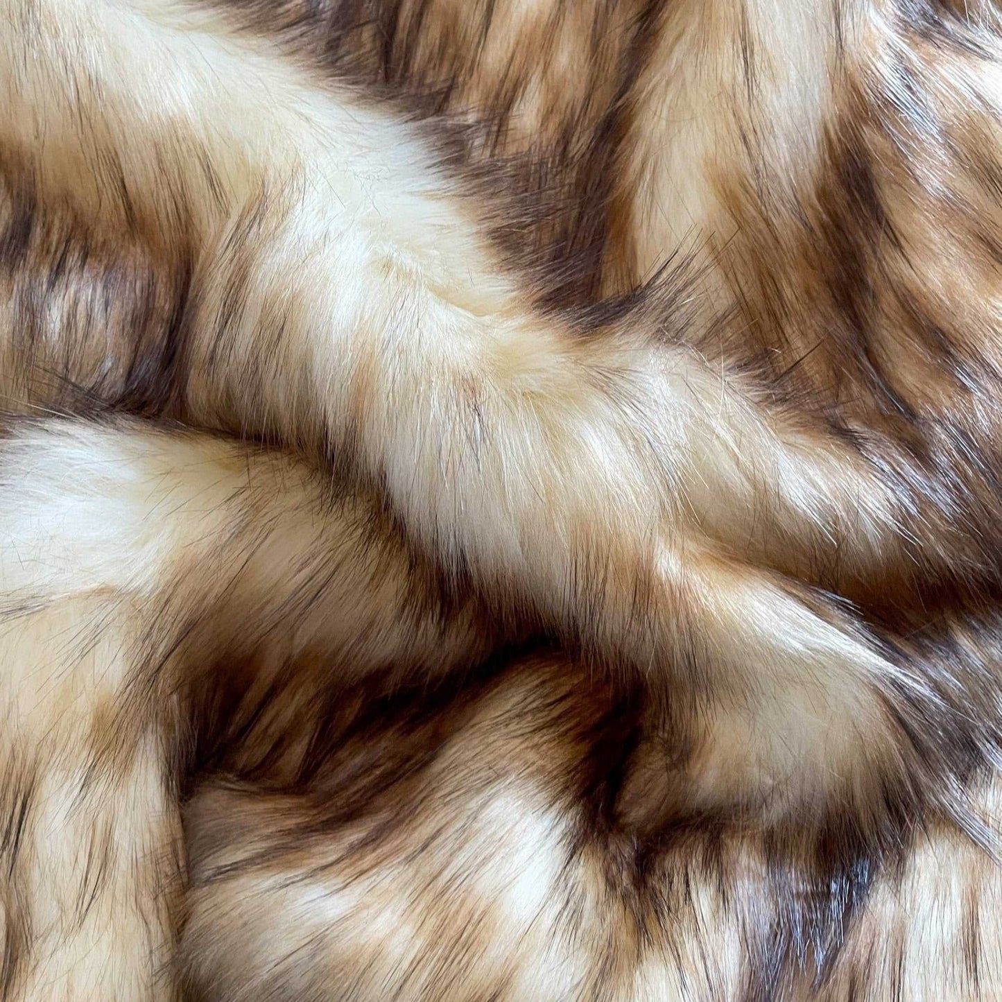 Creme Brulee Faux Fur Fabric by the Yard or Meter | Cream, Tan, Brown Pompom, Arts & Crafts, Decor, Costume Faux Fur Fabric 3 $ Buttons & Beans Co.