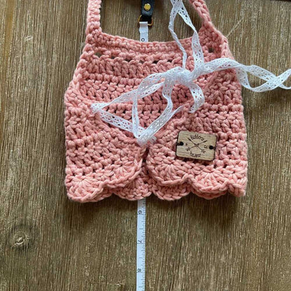 Crochet Crop Top, Baby, Toddler, Kids, Summer, Spring, Boho, Festival, Halter Kids > Shirts & Tops 13 $ Buttons & Beans Co.