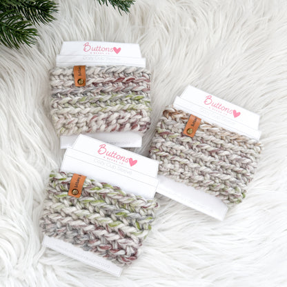 Crochet Cup Cozy | Beverage Sleeve | Fern